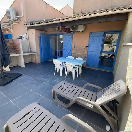 Jolie Maison De Renovee Et Climatisee, 5 Couchages, 2 Et Mezzanine, 100m De La Plage, Le Village De La Lrvm39 Villa Portiragnes